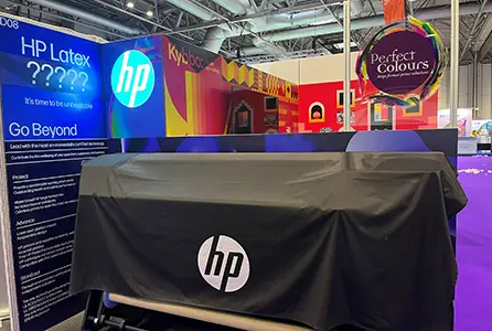 HP expands Latex range with new launch at The Print Show